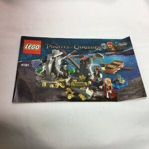 LEGO® Pirates Of The Caribbean 4181 Isla De Muerta Instruction Manual Only!